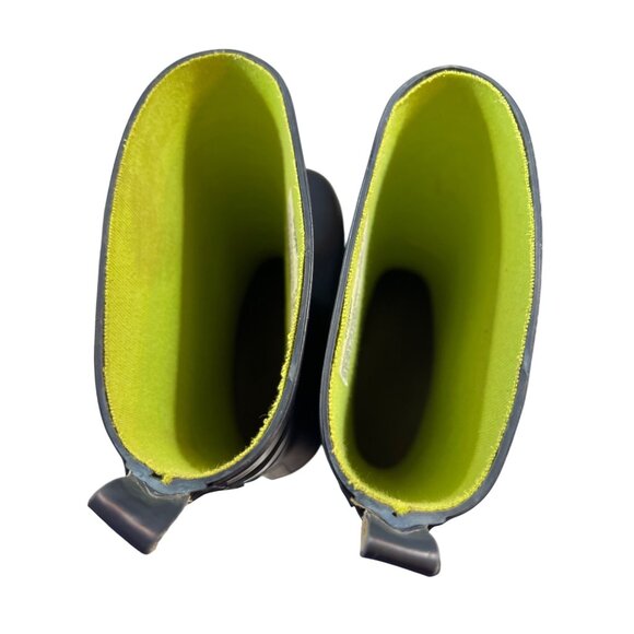 Gymboree Kids Rain Boots Size 2 Navy Blue Rubber - Picture 5 of 6